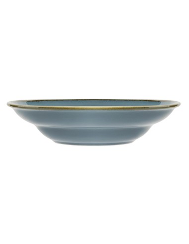 Assiettes à pâtes Olympia Kiln Océan 250mm - lot de 4