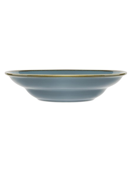 Assiettes à pâtes Olympia Kiln Océan 250mm - lot de 4