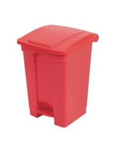 Poubelle à pédale Jantex rouge 45L - Hygiène cuisine 2