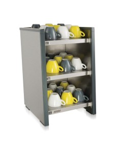 Chauffe-tasses 3 niveaux Bravilor WHK - 120 tasses 2