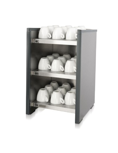 Chauffe-tasses 3 niveaux Bravilor WHK - 120 tasses