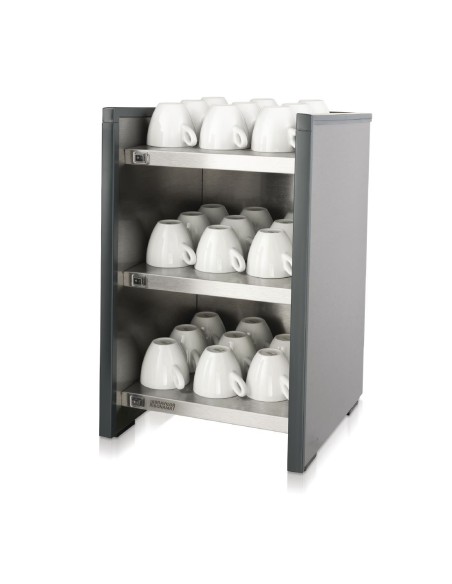 Chauffe-tasses 3 niveaux Bravilor WHK - 120 tasses
