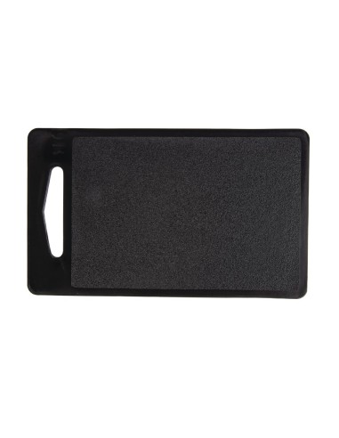 Planche à découper bar noire Hygiplas 255 mm - Design compact
