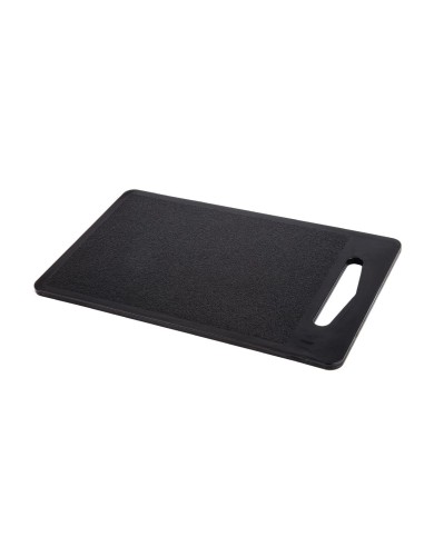 Planche à découper bar noire Hygiplas 255 mm - Design compact