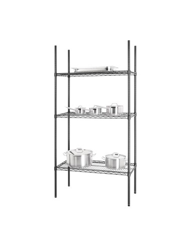 Rayonnage 3 niveaux Nisbets Essentials - 1820x915x457 mm
