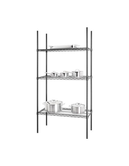 Rayonnage 3 niveaux Nisbets Essentials - 1820x915x457 mm
