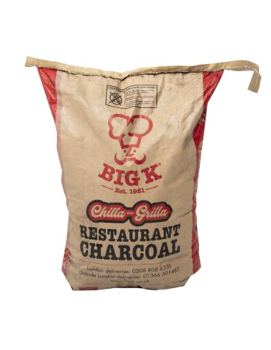 Charbon de bois naturel Big K 12 kg - Certifié FSC