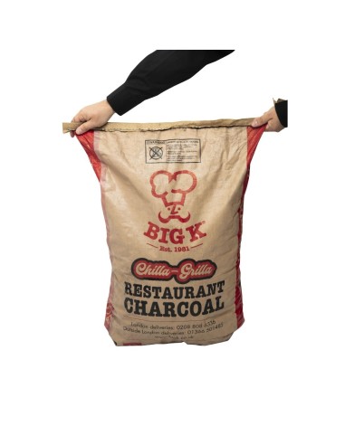 Charbon de bois naturel Big K 12 kg - Certifié FSC