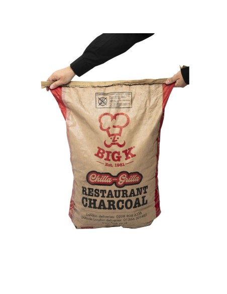 Charbon de bois naturel Big K 12 kg - Certifié FSC