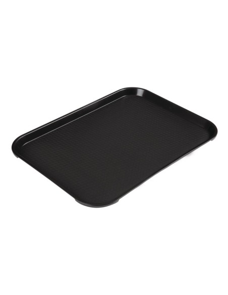 Plateau Fast Food Cambro noir 410 mm - Polypropylène