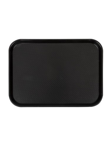 Plateau Fast Food Cambro noir 410 mm - Polypropylène