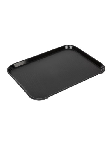 Plateau Fast Food Cambro noir 410 mm - Polypropylène