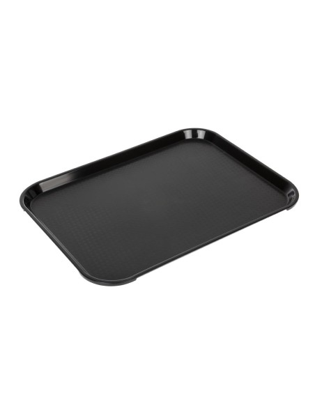 Plateau Fast Food Cambro noir 410 mm - Polypropylène
