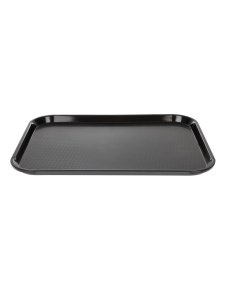 Plateau Fast Food Cambro noir 410 mm - Polypropylène