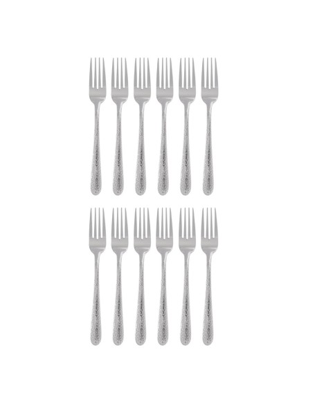 Fourchettes de table Olympia Tivoli - lot de 12 inox 18/10