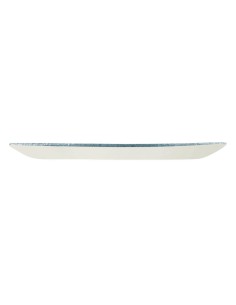 Assiettes oblongues Churchill Topaz Blue - Lot de 6 2