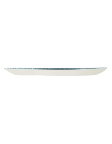 Assiettes oblongues Churchill Topaz Blue - Lot de 6