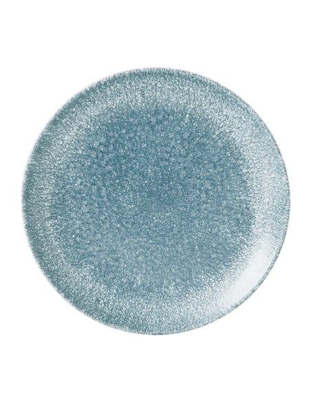 Assiettes Churchill Raku Topaz Blue 165 mm - Lot de 12