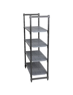 Unité de 4 étagères à claire-voie Cambro - 540x1070x1830 mm 2