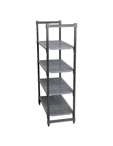 Unité de 4 étagères à claire-voie Cambro - 540x1070x1830 mm