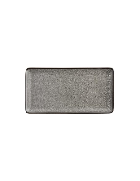 Assiettes rectangulaires Olympia Mineral 228 mm - lot de 6