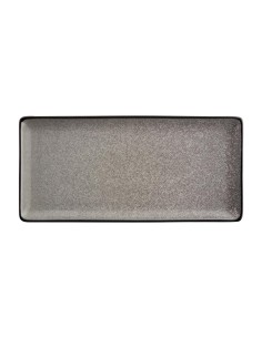 Assiettes rectangulaires Olympia Mineral 335mm - lot de 4