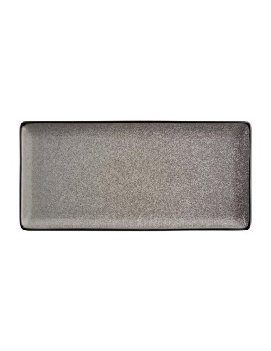 Assiettes rectangulaires Olympia Mineral 335mm - lot de 4