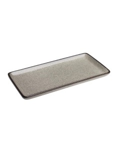 Assiettes rectangulaires Olympia Mineral 335mm - lot de 4 2