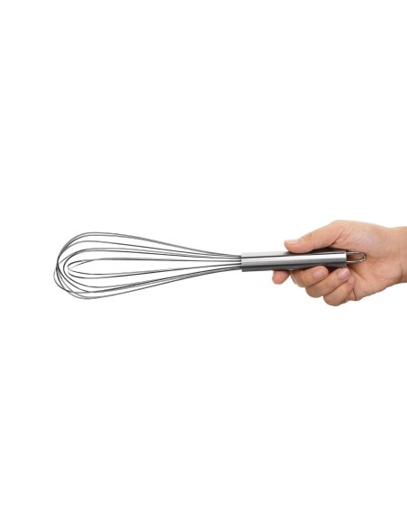Fouet Nisbets Essentials 295mm - inox, manche ergonomique