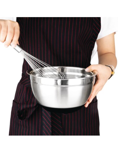 Fouet Nisbets Essentials 295mm - inox, manche ergonomique
