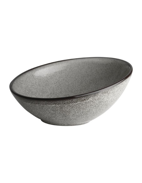 Bols inclinés Olympia Mineral 135mm - lot de 6, garantie vie
