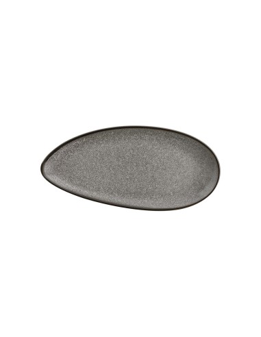 Assiettes feuille Olympia Mineral 305mm - lot de 6