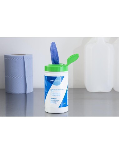 Lingettes désinfectantes Pal TX - 10x200, sans alcool