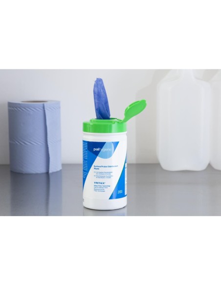 Lingettes désinfectantes Pal TX - 10x200, sans alcool