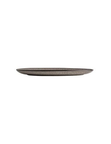 Assiettes feuille Olympia Mineral 255mm - lot de 6