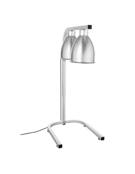 Lampe chauffante double Buffalo 500W - réglable 600-800mm