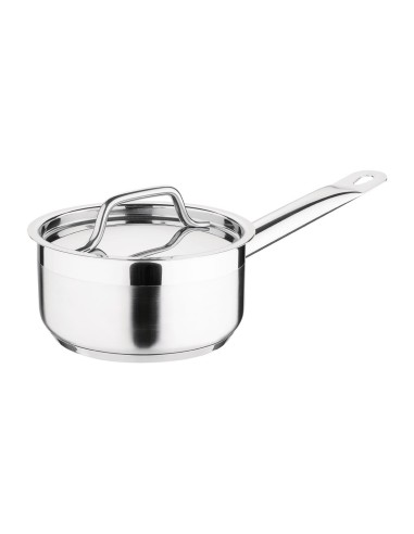 Casserole inox 140mm Nisbets Essentials - 900ml induction