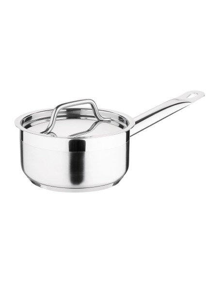Casserole inox 140mm Nisbets Essentials - 900ml induction