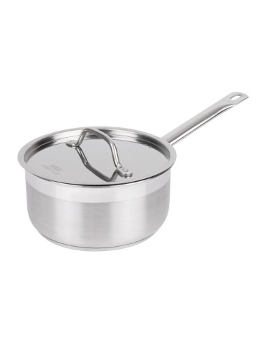 Casserole inox 200mm 3L Nisbets Essentials - Induction