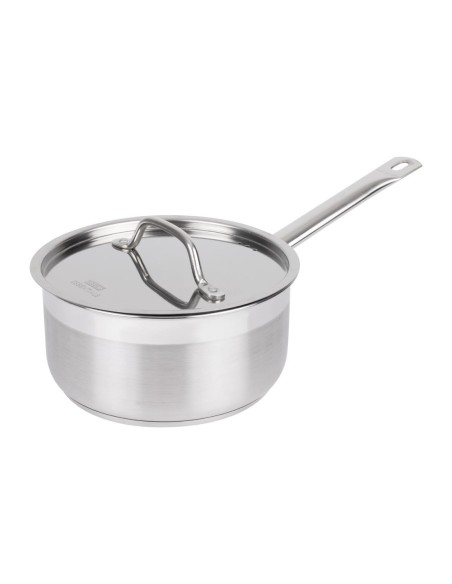 Casserole inox 200mm 3L Nisbets Essentials - Induction