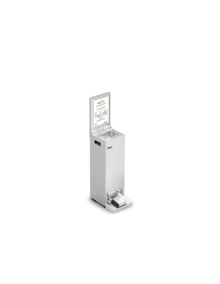Station désinfection mains IMC Junior - 5 L, hauteur réduite