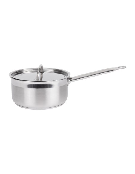 Casserole inox 200mm 3L Nisbets Essentials - Induction