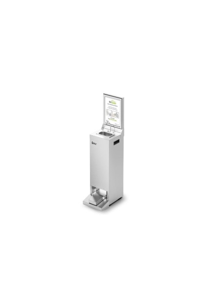 Station désinfection mains IMC Junior - 5 L, hauteur réduite