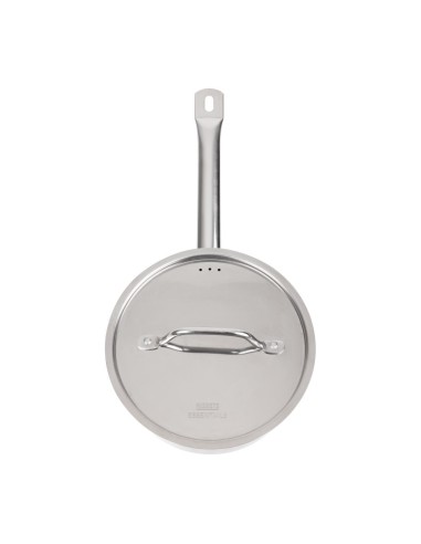 Casserole inox 200mm 3L Nisbets Essentials - Induction