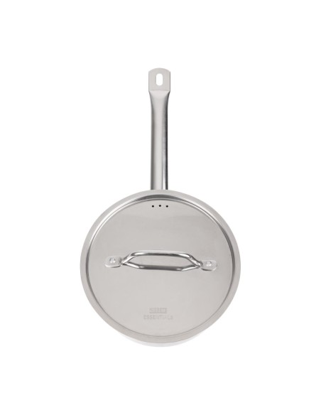 Casserole inox 200mm 3L Nisbets Essentials - Induction