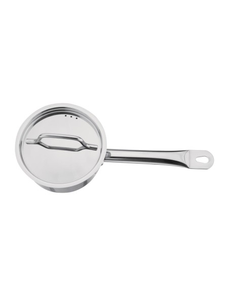 Casserole inox 140mm Nisbets Essentials - 900ml induction