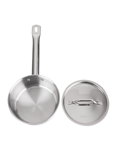Casserole inox 160mm Nisbets Essentials - 1,5L induction