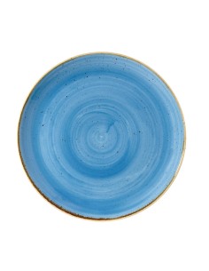 Assiettes Churchill Stonecast 288 mm Bleu - Lot de 12