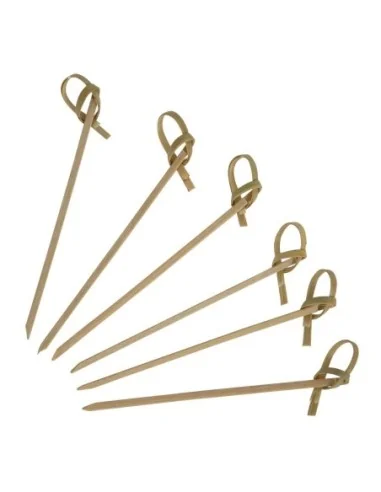 Piques boucles bambou Fiesta 90mm