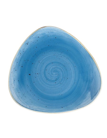 Assiettes triangulaires Churchill Stonecast 229mm - Lot de 12